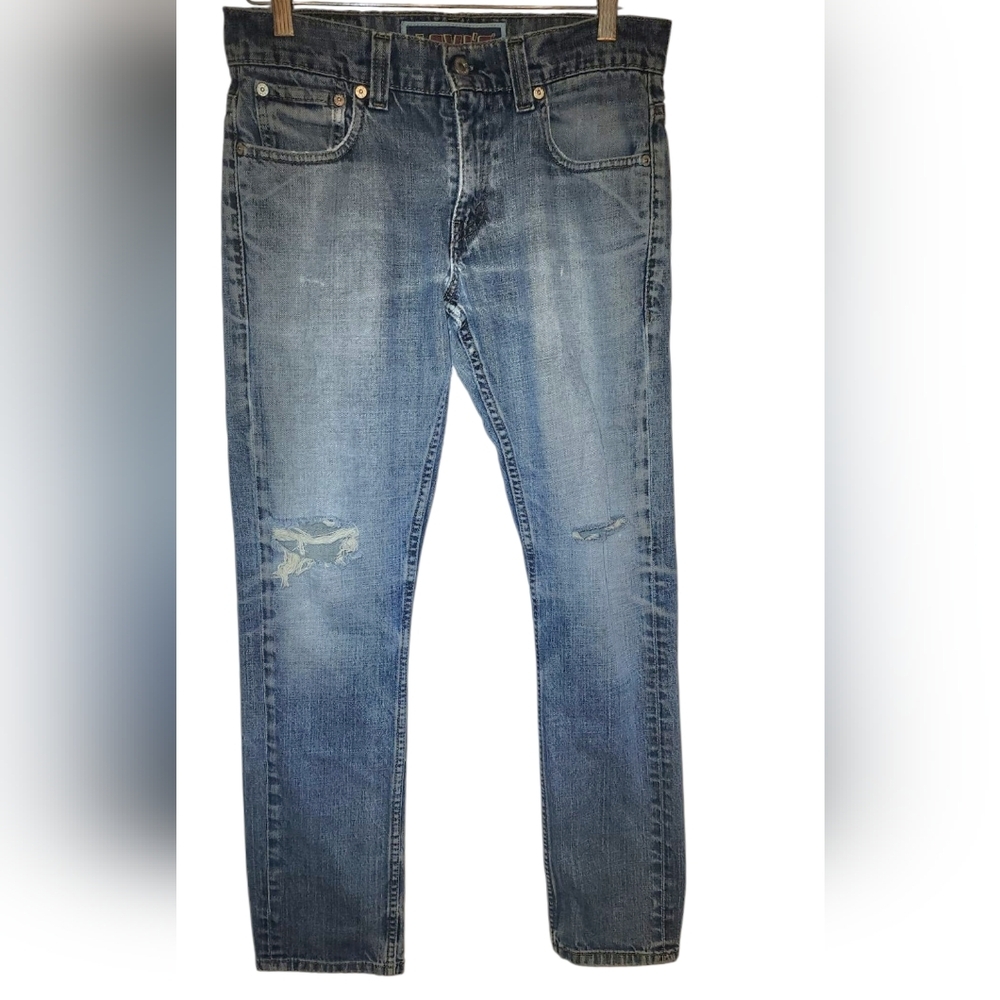 Levi's 511 Skinny Women's 30 W x 30 L  Blue Jeans Denim. Vintage style. - Picture 3 of 10